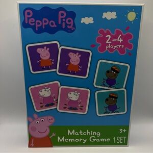 Peppa Pig Matching Memory Game NEW/SEALED
